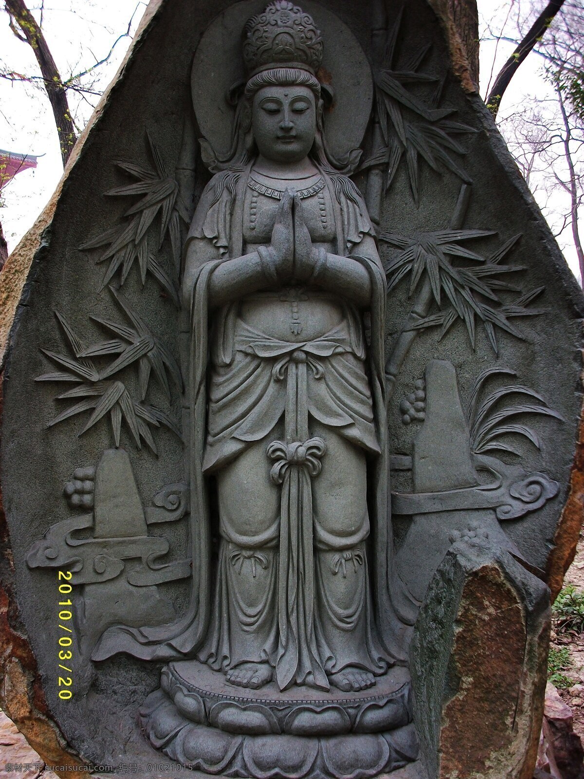 石雕观音 常州 天宁寺 观音 观音像 南海观音 观世音菩萨 观音菩萨 雕塑 石雕 佛像 寺院 寺庙 建筑园林