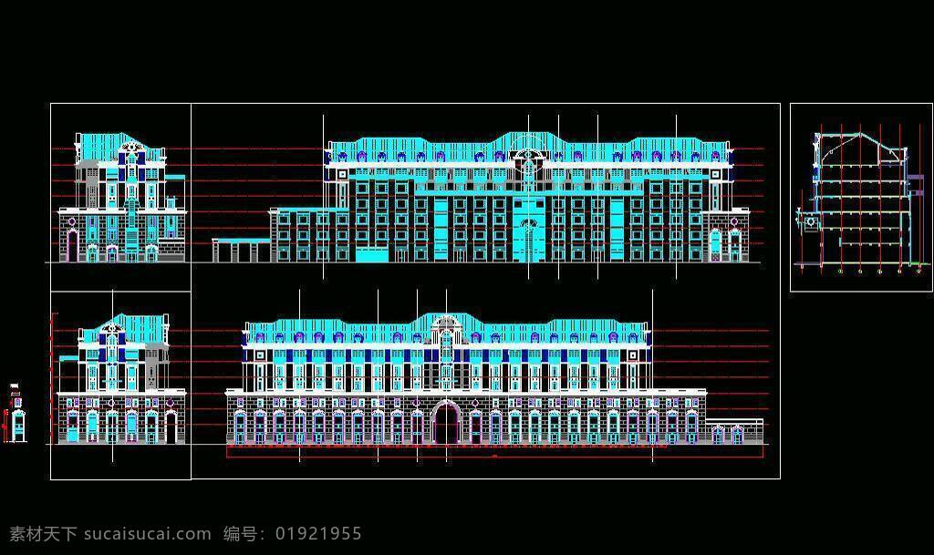 cad 别墅 度假 公馆 豪宅 环境设计 建筑设计 立面图 平面图 剖面图 立面 图 dwg 图纸 装修 装饰 施工图 私宅 别业 居所 庄园 休闲 洋房 住宅 大全 源文件 cad素材 室内图纸