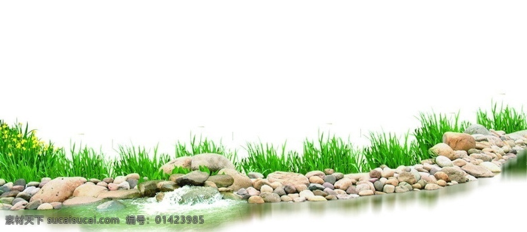 水石 庭院 园林 景观 水石环境 植物 花草 水池 涌泉 流水 石头 石块 鹅卵石 景观设计 环境设计 源文件