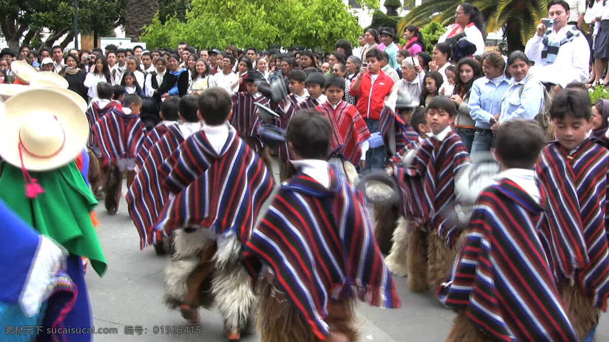 厄瓜多尔 舞蹈 股票 录像 孩子 传统舞蹈 avi 灰色