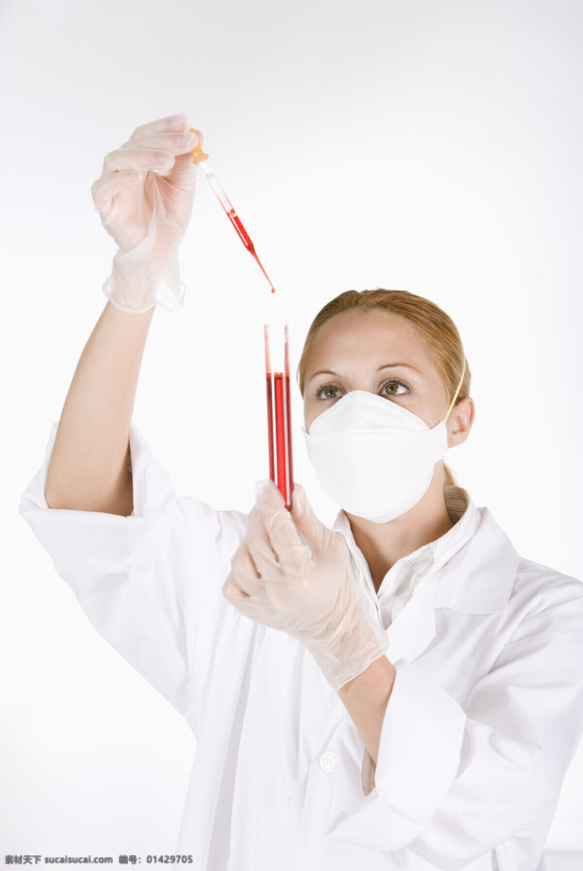 血液化验 血液 验血 健康疾病 医疗研究 科学医疗 女医生 女护士 血检师 口罩 白衣天使 医疗护理 现代科技