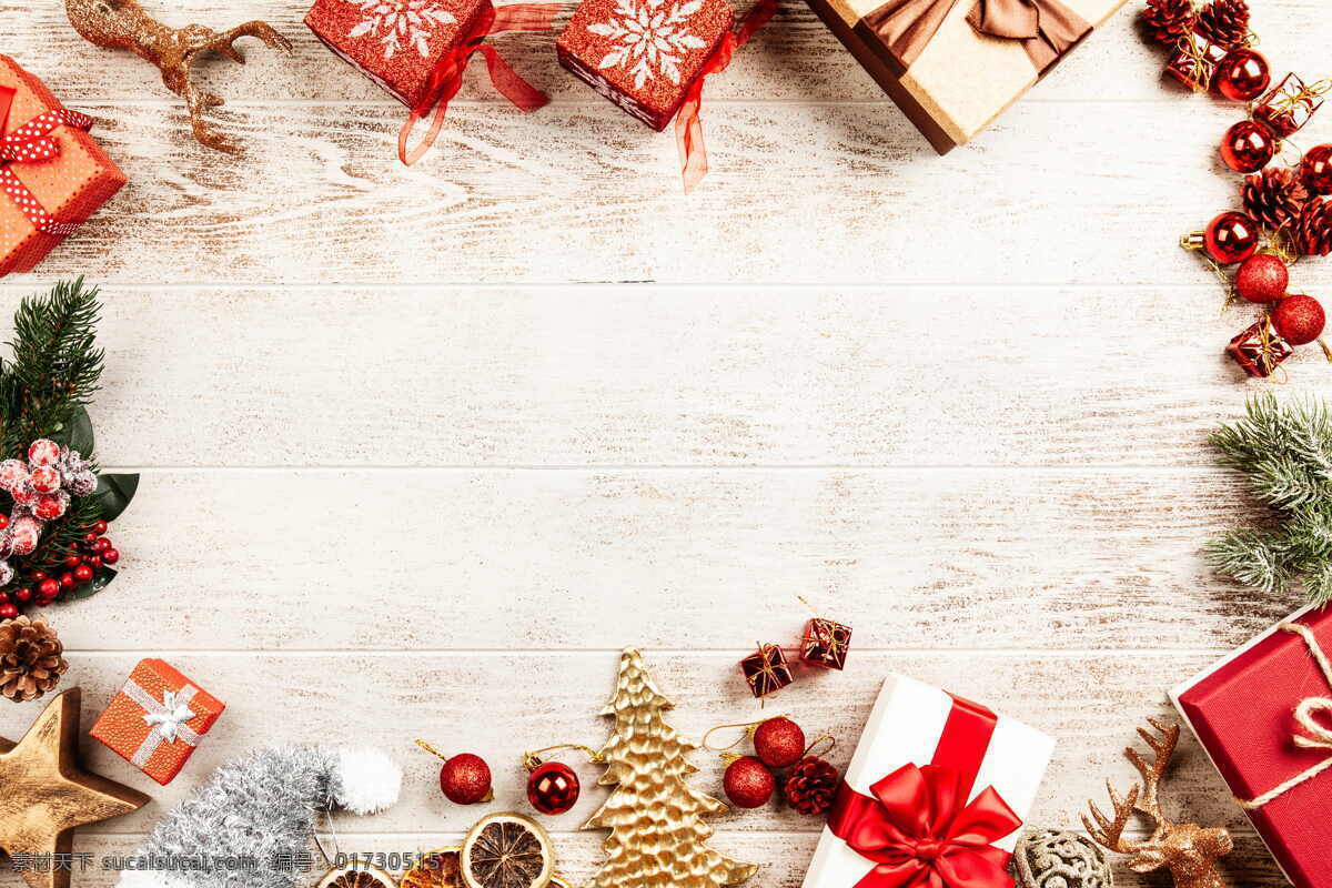 圣诞节板装饰 背景图片 背景 球 盒子 圣诞节装饰 圣诞礼物 特写 礼品 打包 礼物 缎带 时令的 形状 闪亮 线程 木 包装纸 假日 圣诞装饰 红色 圣诞 庆典 装饰 带
