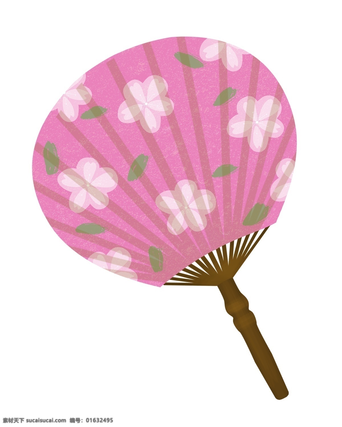 中国 风 红色 印花 扇子 插画 中国风 古代 古风 手绘 手绘插画 手绘中国风 传统风格 印花扇子