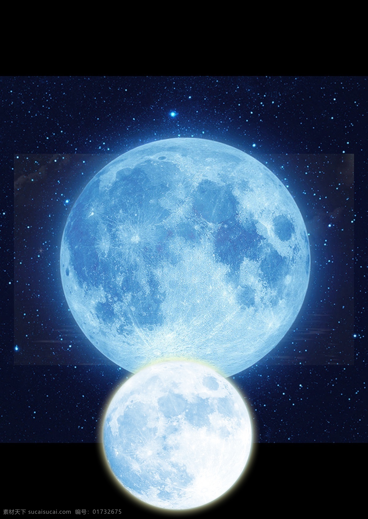 月亮psd 透明图层 月亮 特效