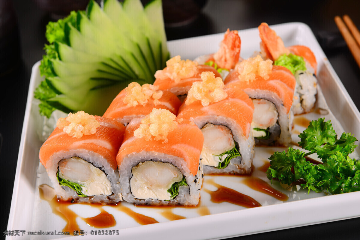 三文鱼寿司 手握寿司 寿司 日式寿司 日本料理 刺身 生鱼片 日式料理 日式美食 美食 鱼 鲜 风味美食 特色美食 日本美食 日本食物 餐饮美食 传统美食