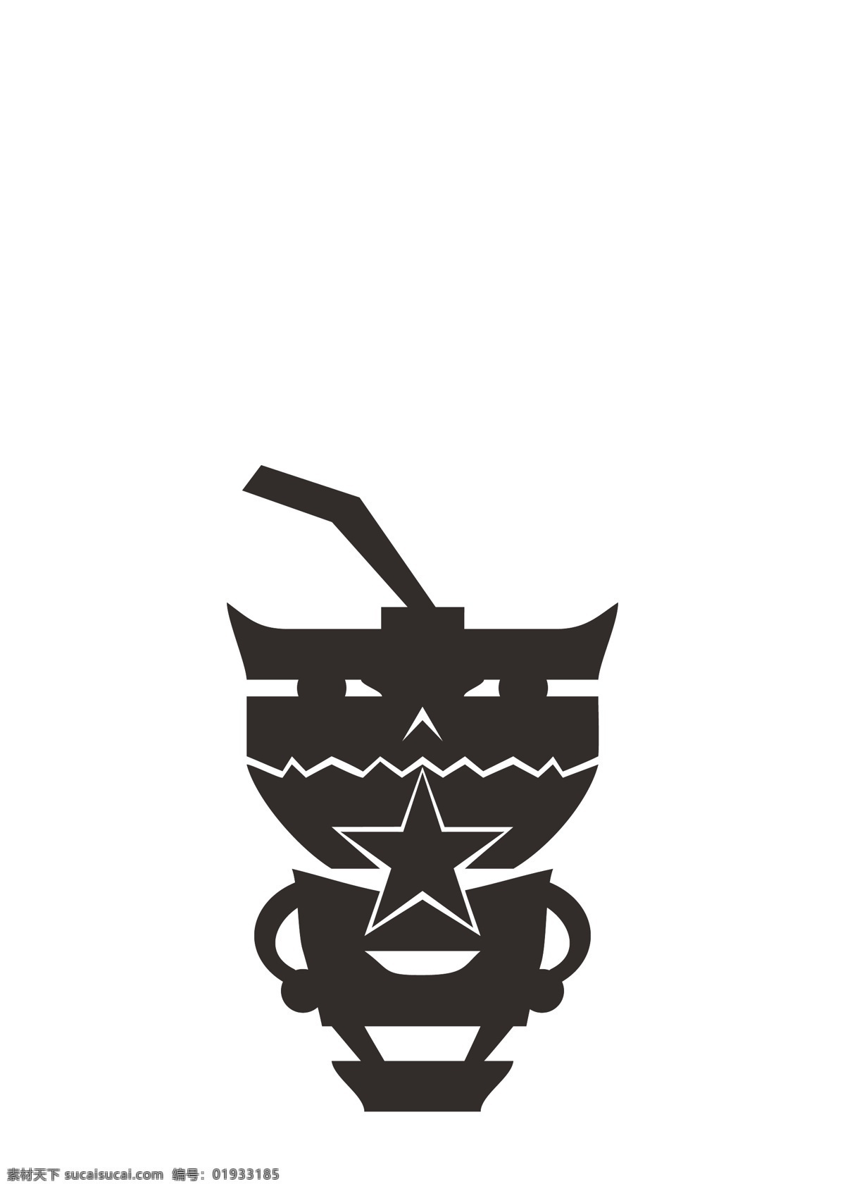 壹 字 主题 餐饮 行业 奶茶 logo 字体logo 机器猫