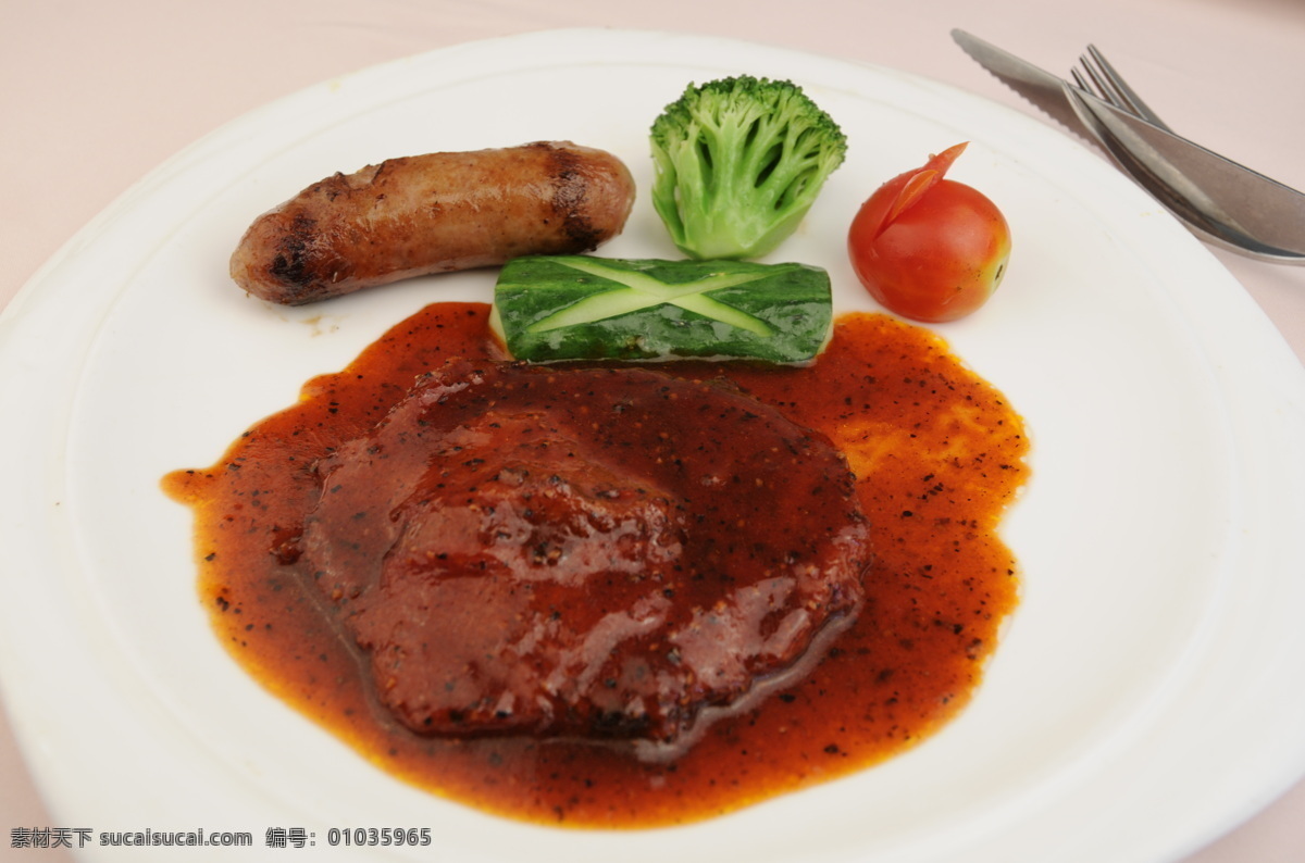 香肠牛肉饼 传统美食 餐饮美食