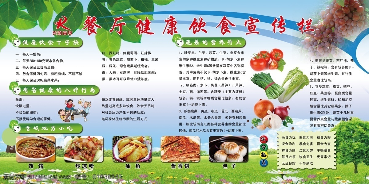 健康饮食 宣传栏 健康教育 社区宣传栏 保健 晋城地方名吃 蔬菜 水果 健康宣传栏 文化 饮食 展板 社区 展板系列 展板模板 思 雨 工作室 ps 篇