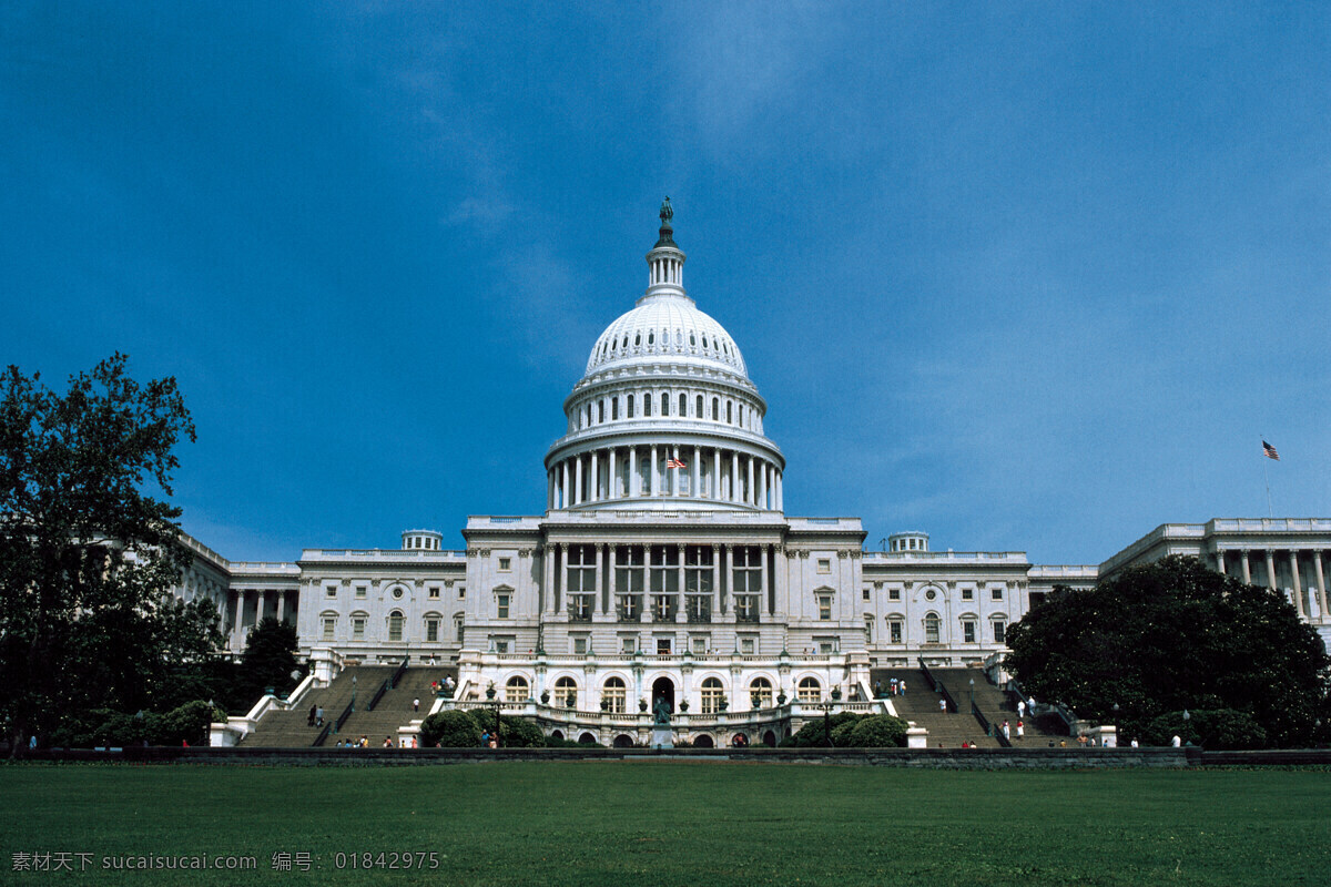 美国白宫 美国 城市 高楼 标志建筑 建筑 美景 风景 世界各地 旅游摄影 国外旅游 世界风景 摄影图库