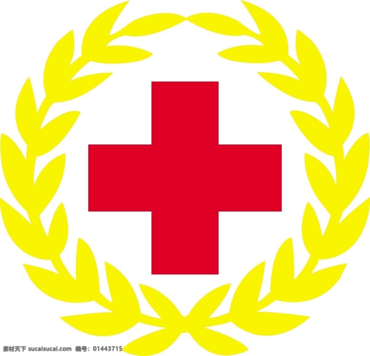 红十字会 会徽 logo 标志 橄榄枝 模板 设计稿 素材元素 医疗救助 爱心机构 源文件 矢量图