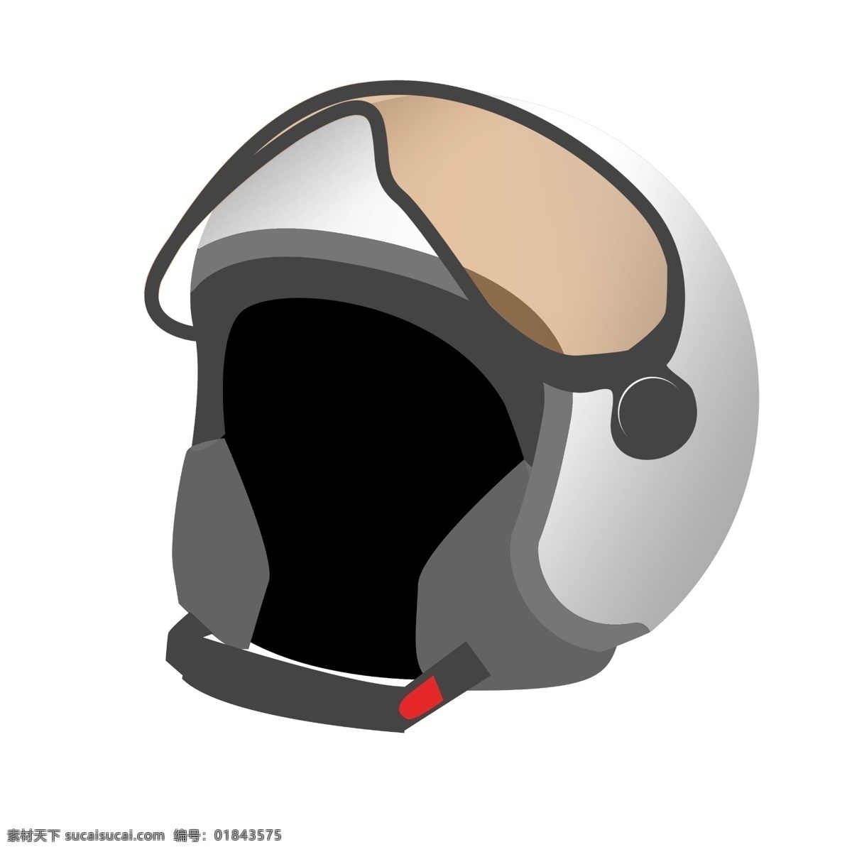 立体 头盔 装饰 插画 立体头盔 漂亮的头盔 白色的头盔 创意头盔 精美头盔 头盔装饰 头盔插画