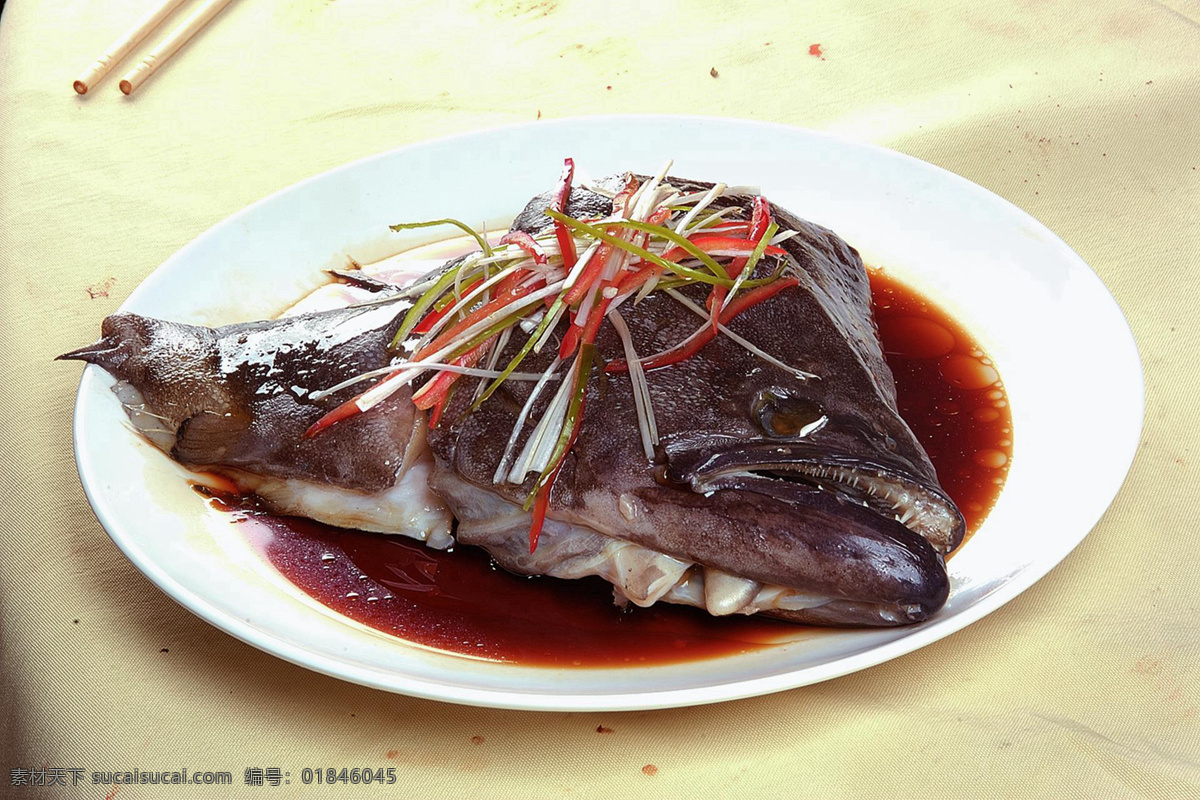 碟鱼头 美食 传统美食 餐饮美食 高清菜谱用图