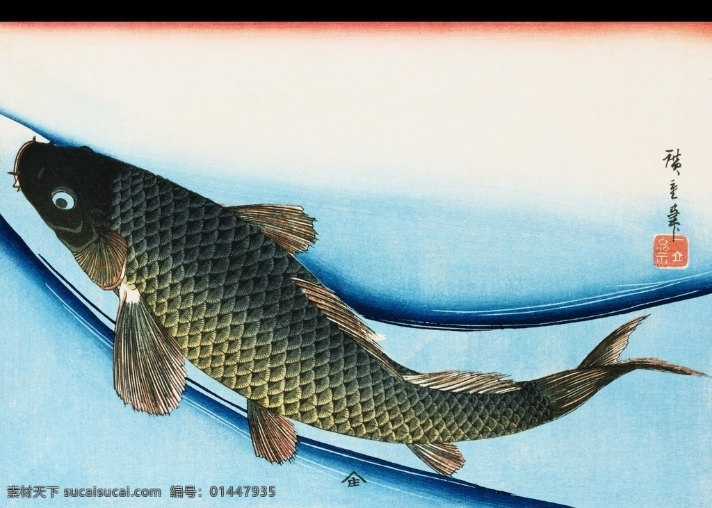 中国画壁纸 鱼 苦于 壁纸 鱼类 生物世界