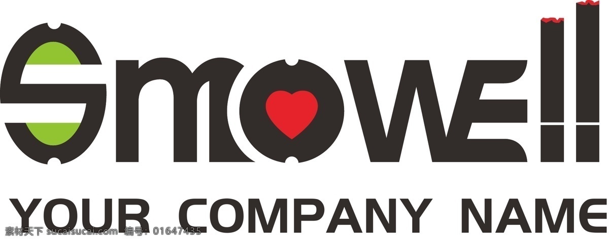 原创 电子 烟 logosmowell 电子烟 logo smowell smoke well 黑色 绿色 健康 关心 爱心