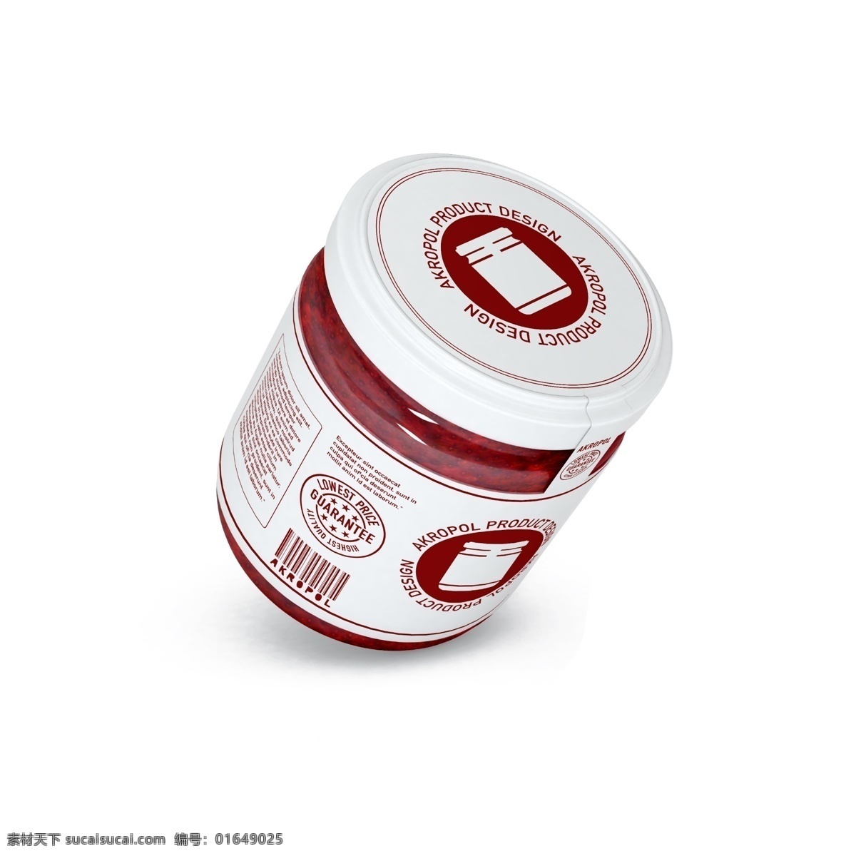 果酱 果酱包装样机 果酱贴图 水果罐头 罐头包装 罐头 智能贴图 包装样机 分层