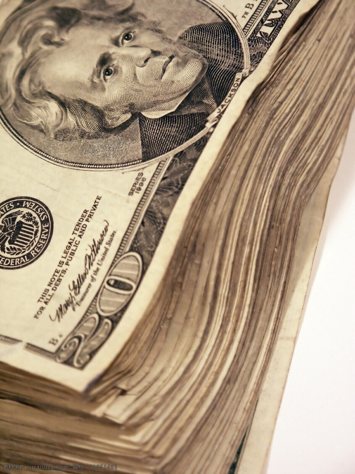 一大叠的美元纸币创意设计素材图片下载-素材编号01951465-素材天下图库