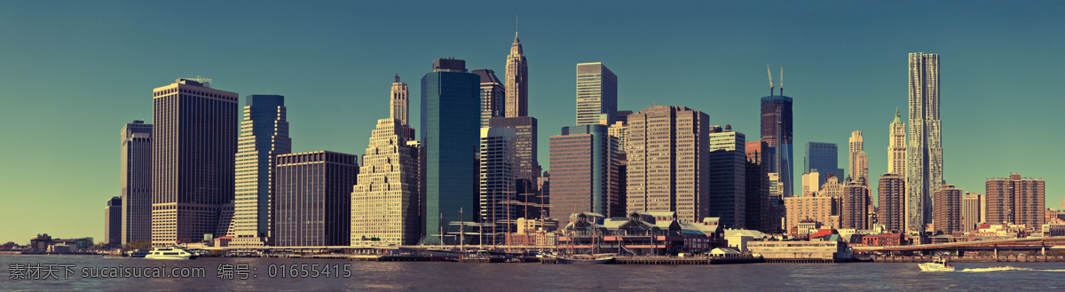 美丽 曼哈顿 风景 纽约风景 摩天大楼 美丽城市风景 城市风光 城市景色 高楼大厦 繁华都市 环境家居 黑色