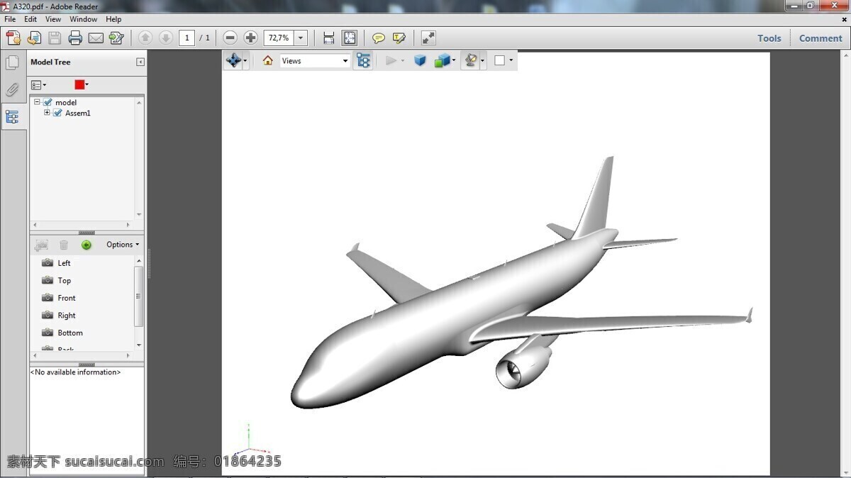 空客 a320 飞机 公司 3d模型素材 其他3d模型