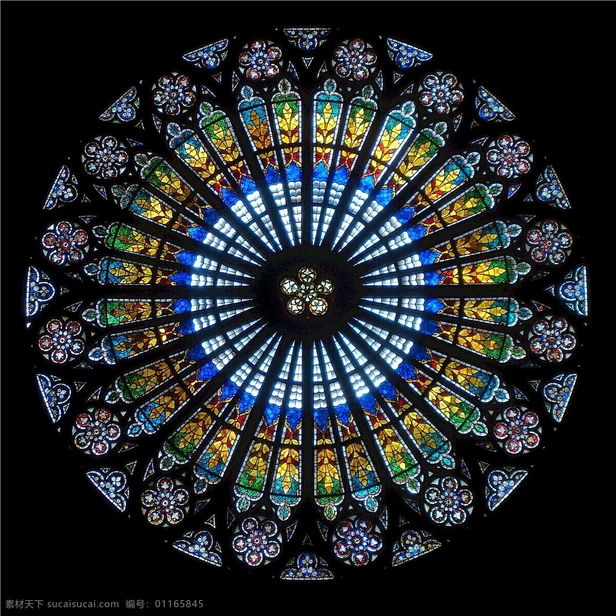 玫瑰窗 斯特拉斯堡 大 教堂 法国 结构 哥特 大教堂