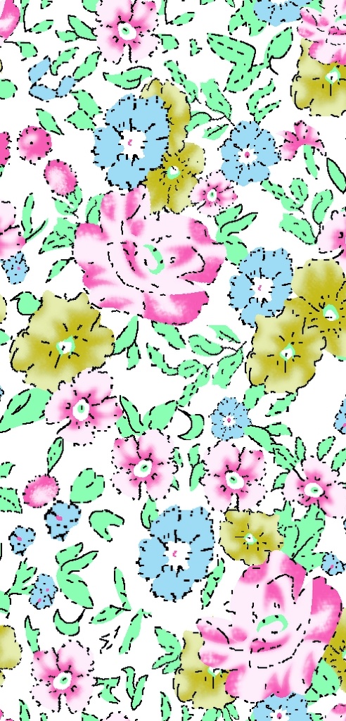 小碎花图片 小碎花 花卉 花朵 数码印花 大牌花