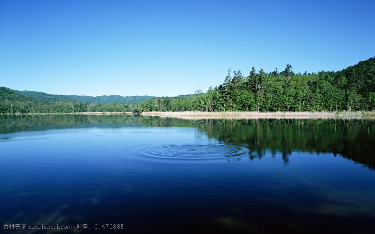 山水 自然风景 上水 绿色 护眼 湖泊 壁纸 高清 自然景观