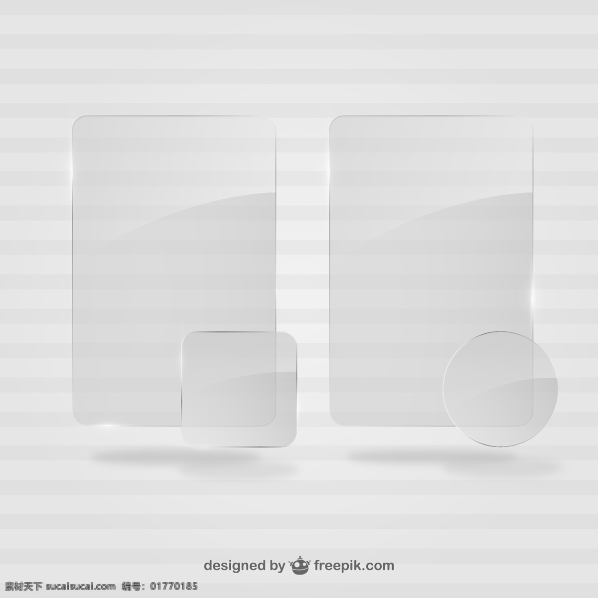 水晶 相框 创意 镜框 矢量图
