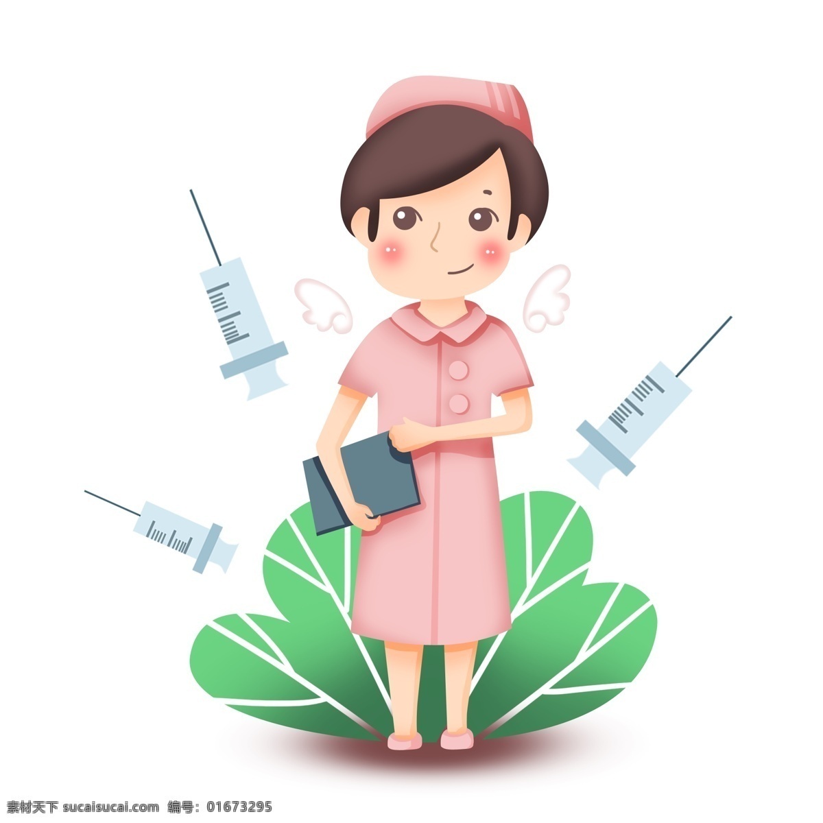 医护人员 医生 护士 肺炎 新型肺炎 插画 医生插画 护士插画