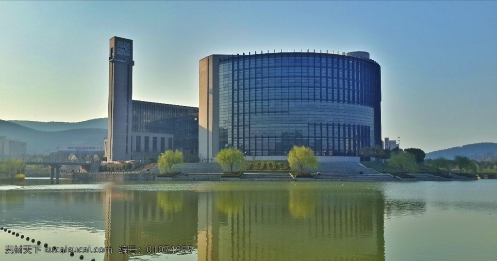 矿大图书馆 美景 矿大 中国矿业大学 图书馆 图书馆美景 摄影作品 建筑园林 建筑摄影