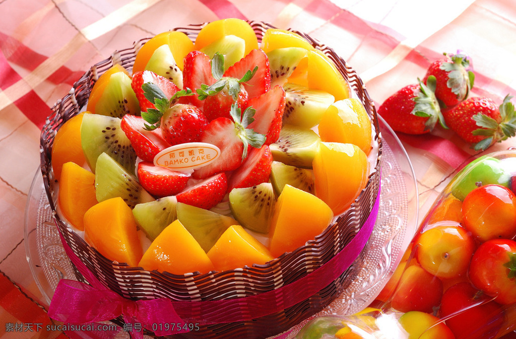 水果篮子 水果 蛋糕 水果蛋糕 水果蛋糕高清 水果蛋糕元素 创意水果蛋糕 餐饮美食 传统美食