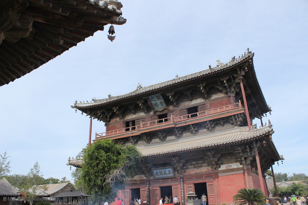 蓟县独乐寺 天津 蓟县 独乐寺 古建筑 佛寺 旅游摄影 国内旅游