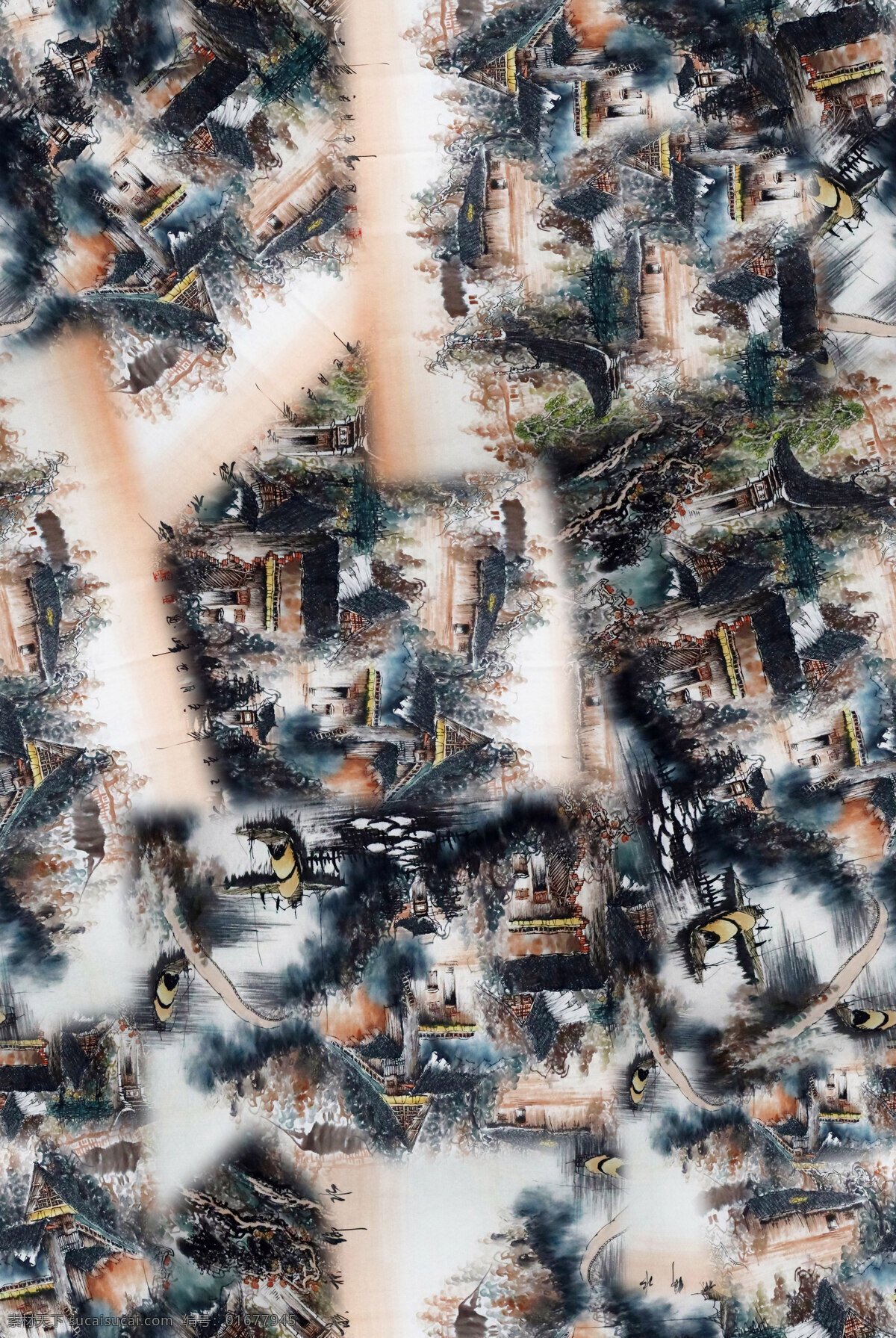 山水画 数码 印花 花型图案 方巾 丝巾 数码印花 水墨画 水墨画印花 山水画印花 中国风花型 花型设计 数码印花图案 服装印花 女装 匹布印花 裙子印花 山水印花 卡通花型 时尚图案 抽象花型 花型 布料印花图案 山水图案 面料图案 面料 男装 中年装 地毯图案 地毯 家纺 窗帘图案 旗袍图案 旗袍面料 旗袍 文化艺术