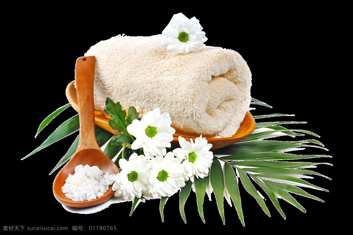 白色 毛巾 花朵 免 抠 免抠 元素 清洁毛巾 白色毛巾