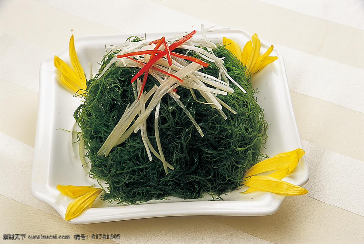 海菜 海带 凉拌海菜 海带丝 海带条 餐饮 餐饮美食 传统美食