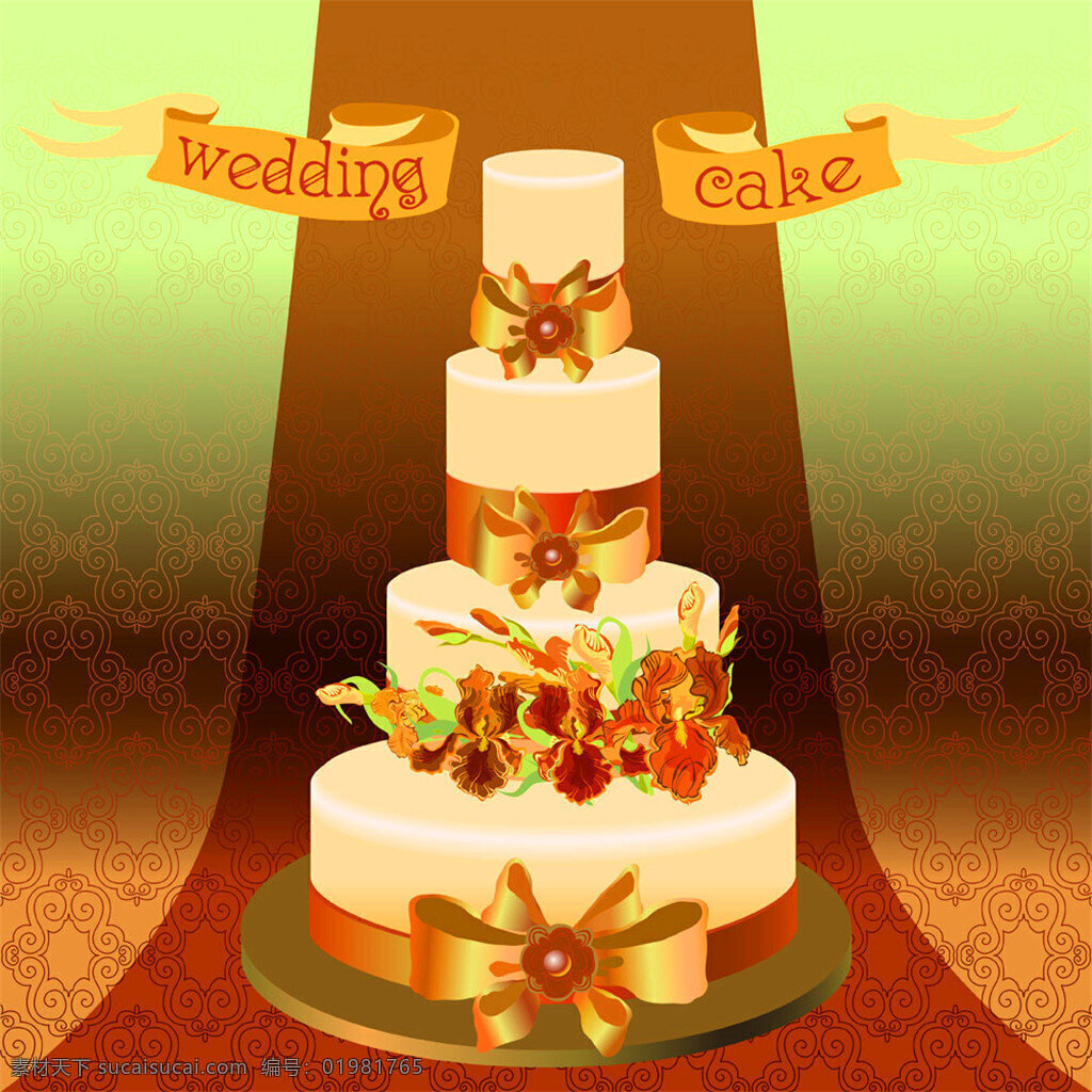 丝带 结婚 蛋糕 模板下载 飘带 蝴蝶结 卡通花朵 婚礼蛋糕 卡通蛋糕 结婚蛋糕 蛋糕美食 餐饮美食 生活百科 矢量素材