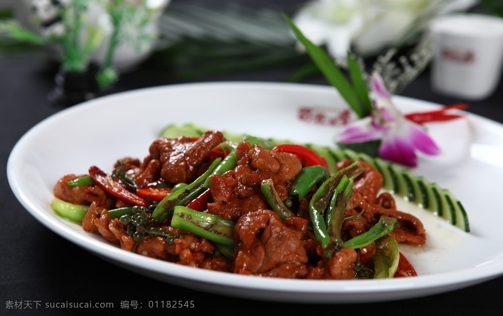 小炒驴肉 湘菜 菜品 川菜 传统美食 美食佳肴 味美可口 餐饮美食