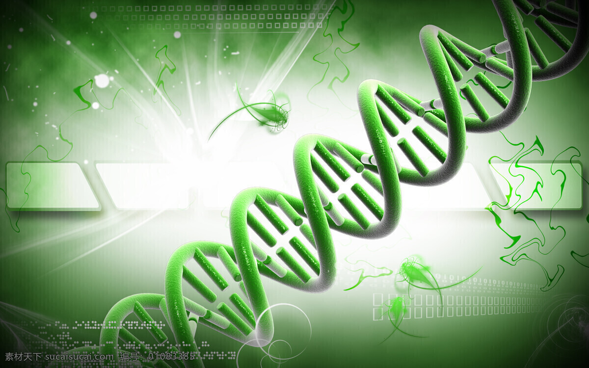基因高清图 绿色 基因 高清图 dna 双螺旋 生物世界