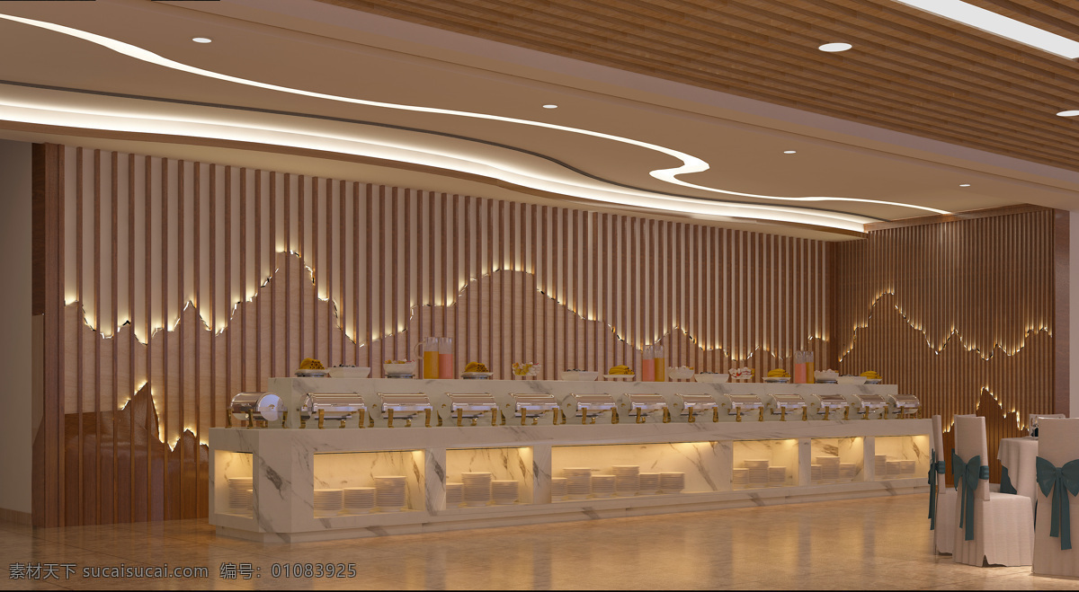 星级酒店餐厅 酒店 餐厅 自助 餐馆 星级 环境设计 室内设计