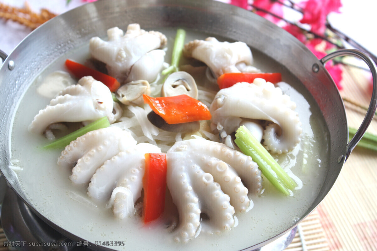 潮 式 萝卜丝 煮 八 爪 鱼 八爪鱼 潮式菜 粤菜 萝卜煮八爪鱼 潮式萝卜丝 煮八爪鱼 萝卜八爪鱼 餐饮美食 传统美食