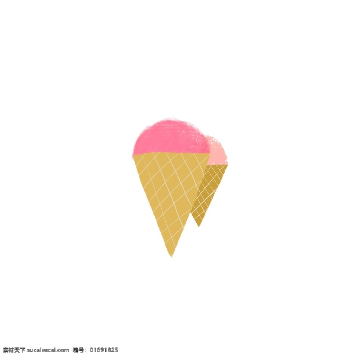 夏日 冰淇淋 可爱 甜筒 水果味 粉色系 画册 海报 淘宝 促销 清新 喷绘 包装 甜美 雪糕