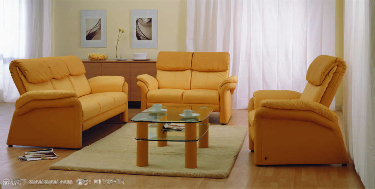 欧洲风格的 黄色的 com的沙发 欧洲 风格 黄色 沙发 咖啡 桌 组合 3ds 棕色