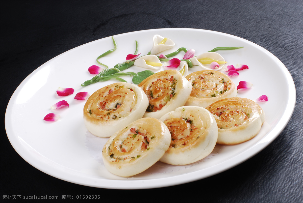 广式葱油饼 美食 传统美食 餐饮美食 高清菜谱用图