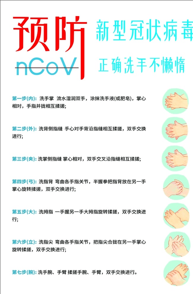 新 冠 病毒 洗手 法 新冠 洗手法 防护 卫生