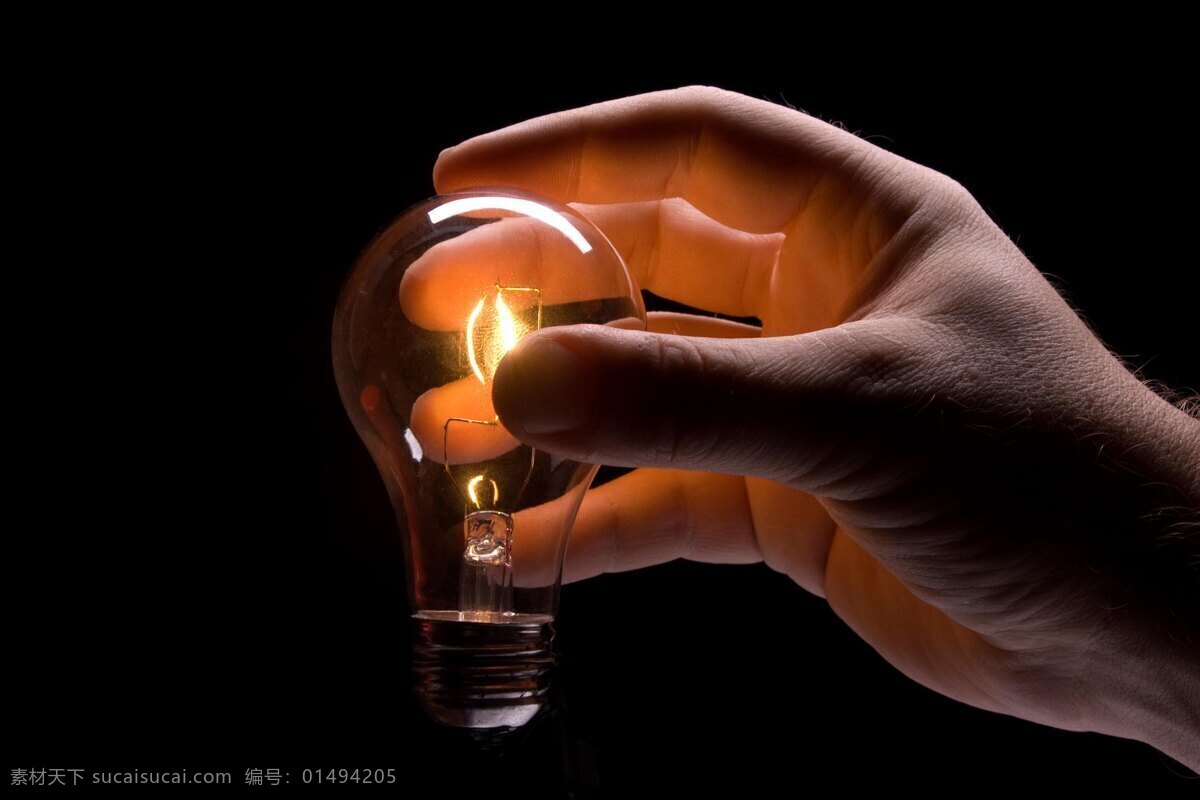 手拿灯泡 能源概念 电灯泡 灯泡 绿色能源 环保能源 生态能源 洁净能源 可再生资源 能源环保 生活用品 生活百科 黑色