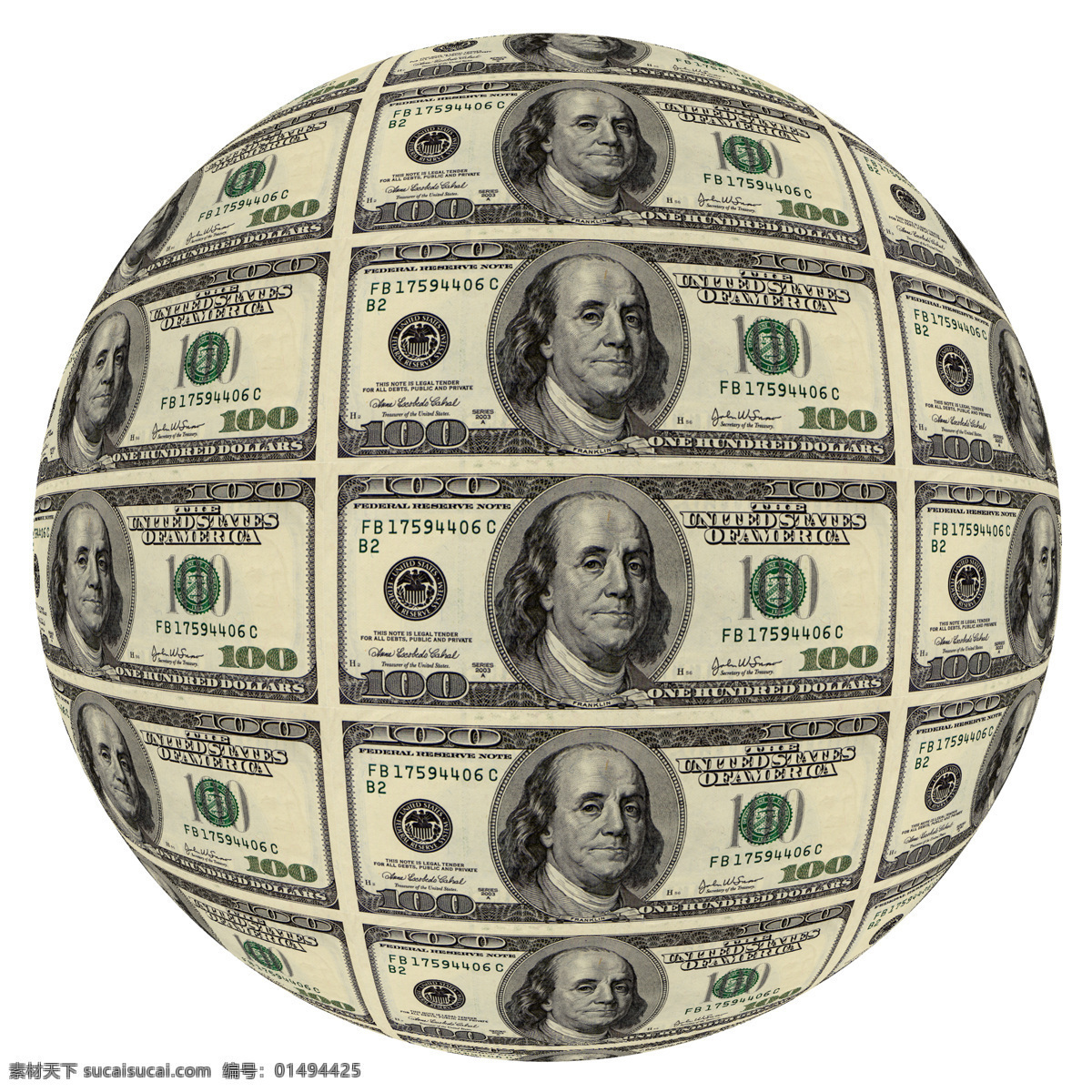 球形美金 美元 美钞 钞票 货币 纸币 钱 美金 货币高清图片 金融货币 商务金融 欧元