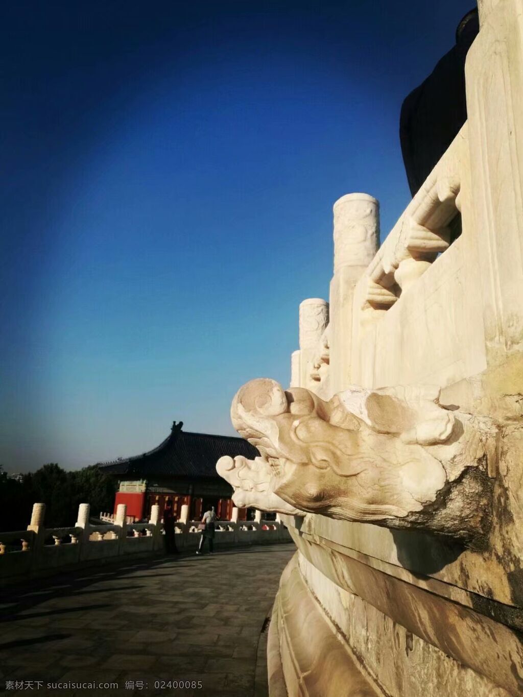 天坛建筑 古建筑 龙头 雕栏 天坛 风景 旅游摄影 国内旅游