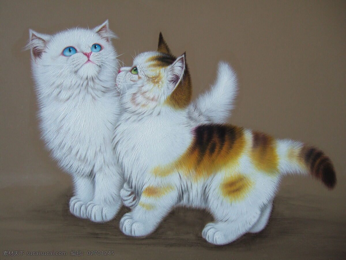 现代 具象 装饰 漆画 写实 宠物猫 绘画书法 文化艺术