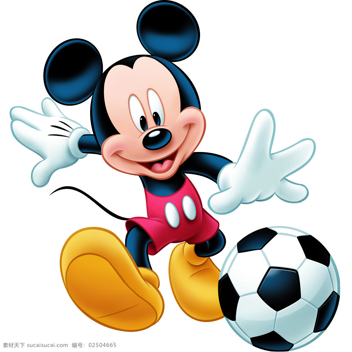 可爱的米老鼠 米老鼠 卡通 可爱 迪士尼 卡通动物 米奇 米妮 头像 动漫 乐园 壁画 装饰画 插画 老鼠 踢足球 动漫动画 动漫人物