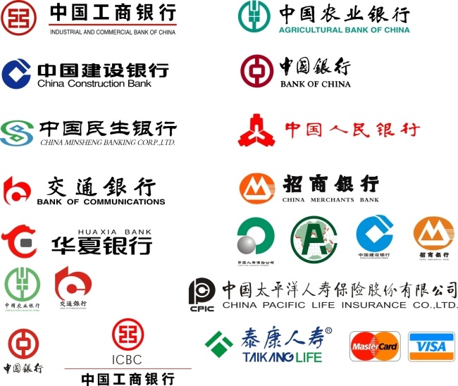 银行 标志 logo 标识标志图标 企业 矢量 矢量图 其他矢量图