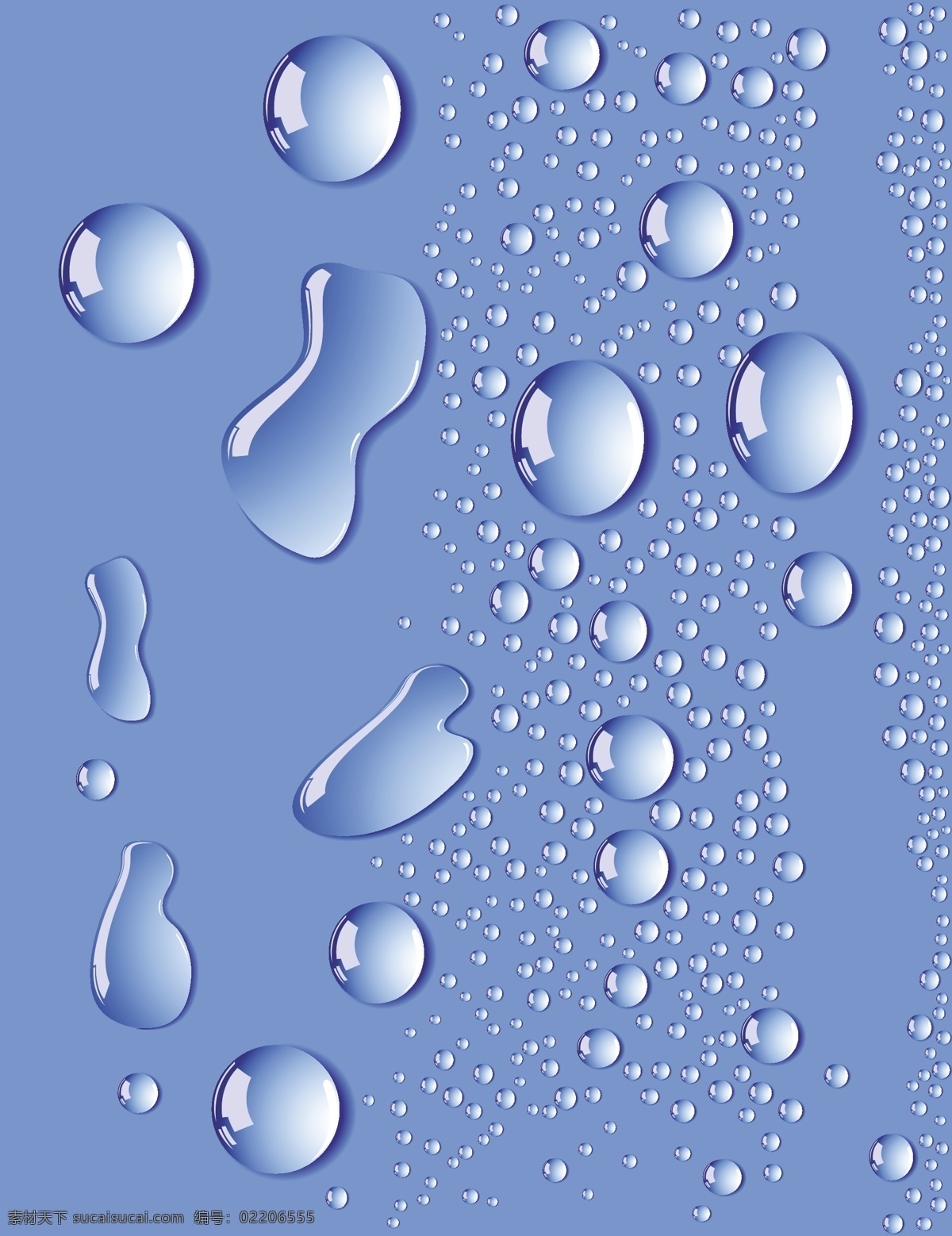 矢量 动感 晶莹 水珠 背景 闪光 矢量素材 水滴 晶莹通透 矢量图 其他矢量图