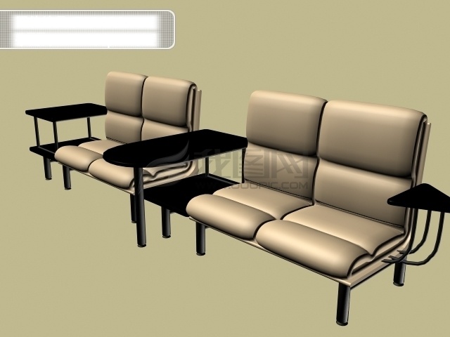 3d 豪华 沙发 茶几 豪华沙发茶几 3d素材 3d设计 3d效果图 max 黄色